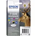 Epson Epson Druckerpatrone T1306 Original Kombi-Pack Cyan, Magenta, Gelb C13 Tintenpatrone