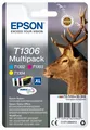 Epson T1306 C13T13064012 originale Druckerpatronen Cyan, Magenta, Gelb 10,1 ml