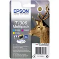 Epson Druckerpatrone T1306 Original Kombi-Pack Cyan, Magenta, Gelb C13T13064012
