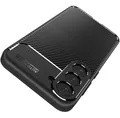 Hülle für Samsung Galaxy S23 FE Schutzhülle Silikon Case Schwarz Carbon Optik