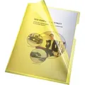 Prospekthülle Sichthüllen A4 PVC 150my gelb VE=100 Stück. gelb