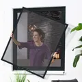 Fensterbausatz Master SLIM 100x120cm anthrazit Pollenschutzgewebe 100690807-VH