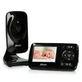 Alecto DVM71BK - Babyphone mit Kamera und 2.4"-Farbdisplay, Schwarz
