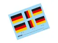 Extron Aufkleber Flaggen Satz Deutschland / X3427