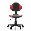 hjh OFFICE KIDDY GTI-2 Kinderdrehstuhl Grau / Pink Drehstuhl Arbeitsstuhl Kin123
