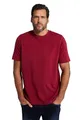 JP 1880 Herren große Größen Übergrößen Menswear L-8XL T-Shirt, Basic, Rundhals, gekämmte Baumwolle dunkelrot 7XL 702558540-7XL