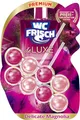 WC FRISCH DeLuxe Delicate Magnolia (2*50 g), WC Reiniger mit zartem Magnolienduft, Duftsteine mit Parfümperlen für einen Parfüm-Boost bei jeder Spülung
