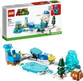 LEGO 71415 Super Mario Eis-Mario-Anzug - Erweiterungsset, Sammel-Spielzeug mit Figurenkostüm plus Cooligan und Goomba-Feindfiguren, kombinierbar mit Starterset