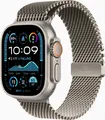 Apple Watch Ultra 2 (grau, 49 mm, Milanaise Armband Titan