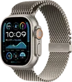 Apple Watch Ultra 2 4G 49 mm Silber Milanaise Armband L MX5T3NF/A