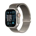 Apple Watch Ultra 2 Natur Titanium Milanese Loop Natur L 2024 GPS + Cellular 49mm