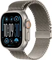 APPLE Watch Ultra 2 (2024) 49 mm Titangehäuse Milanaise Natur MX5T3FD/A B-WARE