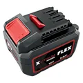 FLEX Akku-Pack Li-Ion 12 V, 5,0 Ah, Werkzeugakku mit Ladezustandsanzeige, EMS-Schutz und Staub-/Spritzwasserschutz, Ersatzakku 531690