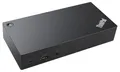 Lenovo 40A90090EU, Kabelgebunden, USB 3.2 Gen 1 (3.1 Gen 1) Type-C, USB Typ-A, USB Typ-C, 10,100,1000 Mbit/s, Schwarz, Kensington