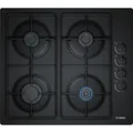 4242002834313 Bosch Serie 2 POP6B6B80 hob Black Built-in Gas 4 zone(s) BOSCH