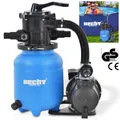 Sandfilteranlage Pool Pumpe 12 kg 200W 7m Wasser Sand Filter Kessel Anlage Pumpe