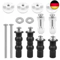 Colexy 5 Paare Schraube Behoben Toilettensitz, Edelstahl Toiletten Sitz