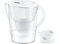 BRITA Marella XL inkl. 1 MAXTRA PRO All-in-1 Wasserfilter, Weiß