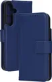 Mobiparts  Samsung Galaxy S25 Hülle Hardcase Backcover Stoßfest mit Kartenhalter - Blau