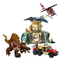LEGO Spinosaurier & Quetzalcoatlus: Hubschrauber-Einsatz