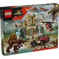 LEGO Jurassic World 76976 Spinosaurier und Quetzalcoatlus Hubschrauber Einsatz
