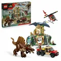76976 Jurassic World Spinosaurier & Quetzalcoatlus: Hubschrauber-Einsatz