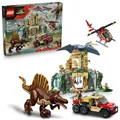 LEGO 76976 Jurassic World Spinosaurus & Quetzalcoatlus Mission 984 Teile 2025...