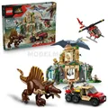 LEGO 76976 Jurassic World - Luftmission Mit Spinosaurus Und Quetzalcoatlus