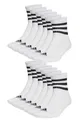 adidas 12 Paar C Sportswear MID 12p Mid Cut Socken Unisex Sportsocken, Farbe:White, Socken & Strümpfe:49-51