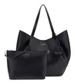 GUESS Amorette 2 in 1 Tote Bag Shopper Utensilientasche Tasche Black schwarz Neu