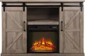 Rustikales Sideboard mit elektrischem Kamin 2000W