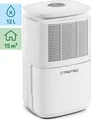 TROTEC Luftentfeuchter TTK 30 E (max. 12 L/Tag), geeignet für Räume bis 37 m³ / 15 m²