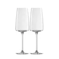 Zwiesel Glas Vivid Senses Sekt Glas mit Moussierpunkt Set 2-tlg. 0,38 L Vivid Senses 122430