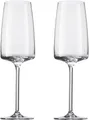 Zwiesel 122430 VIVID SENSES Sekt/Schaumwein mit Moussierpunkt (1 Stück)