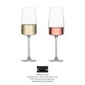 Zwiesel Glas - Vivid Senses - 2 Champagnerflöten Gläser H Cm 24 - Händler