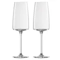 ZWIESEL GLAS Serie VIVID SENSES Sektglas leicht & frisch 2 Stück Inhalt 388 ml