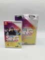Let's Sing 2021 mit Deutschen Hits für Nintendo Switch in OVP mit 2 Mikrofonen