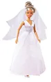 Simba Dickie Anziehpuppe Puppe Steffi Love Hochzeitskleid 2fach sortiert