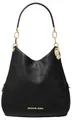 Michael Kors Damen Lillie Large Schultertasche, Black, 31.8 x 12.7 x 34.3 cm