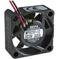 SEPA MFB25F12 Axiallüfter 12 V/DC 4.2 m³/h (L x B x H) 25 x 25 x 10 mm