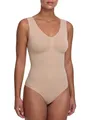 creamy fabrics Damen Figurformender Shapewear Bodysuit mit Slip – Tank Body mit breiten Trägern – Starke Kompression Bauch & Taille – Nahtlos für glatte Silhouette & Po-Lifting