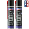 2x LIQUI MOLY 8916 Kältespray Vereisungsspray Kühlspray Montage 400ml