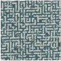Profhome Vliestapete 386953-GU Grafik Tapete Metallische Akzente türkis petrol 5,33 m2, strukturiert, Glitzermuster, matt, (1 Rolle, 5,33 qm), Vliestapete, türkis blau 0.53 m x 10.05 m