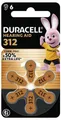 Duracell Hörgerätebatterie ZA312 1.45V 1 St. 160 mAh Zink-Luft