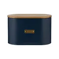Typhoon 1401.229 Otto Brotkasten, Stahl, Bambus, 10.5 liters, blau