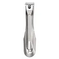 Seki EDGE SS-112 | Made in Japan | Premium Nagelknipser 95 mm | Edelstahlklinge, gebogener Hebel, integrierte Nagelfeile & integrierter Auffangbehälter | Komfortable Nagelpflege für Profis