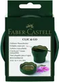 Faber-Castell Malbecher Wasserbecher Clic & Go grün gold