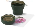 FABER-CASTELL Wasserbecher CLIC & GO, dunkelgrn
