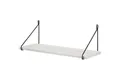 Dolle Wandregal Filo 60 x 20 cm weiß/schwarz