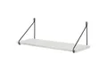 Dolle Wandregal Filo 60 x 20 cm weiß/schwarz  Wandregal